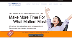 Desktop Screenshot of getmoredone.com